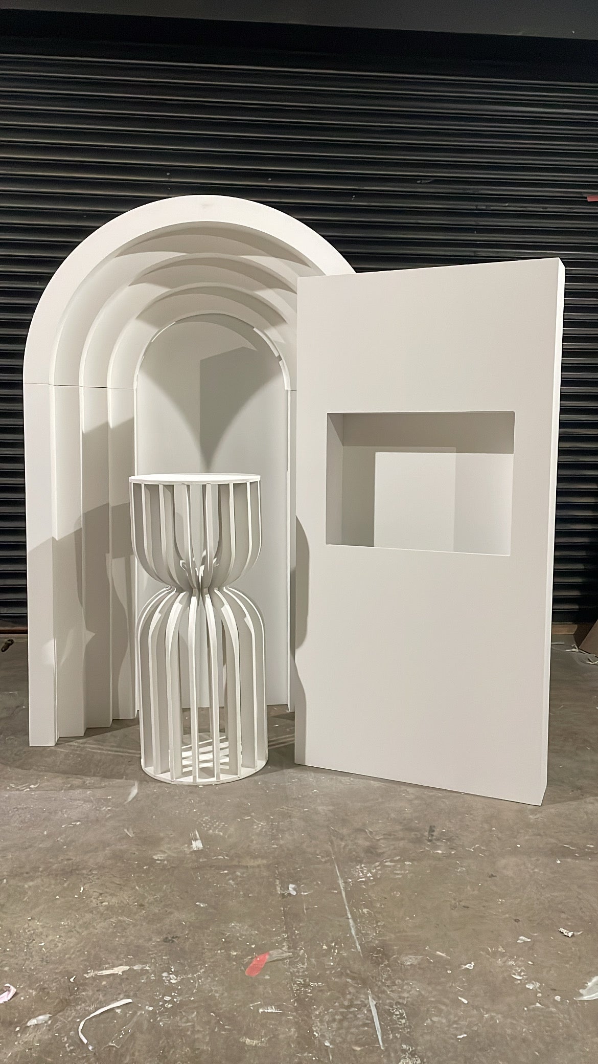 Hourglass Plinth